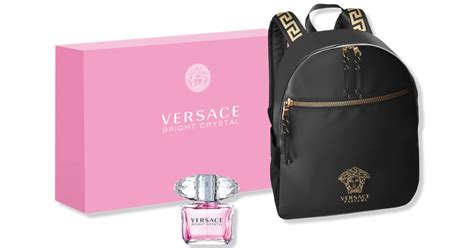 versace with backpack|free Versace backpack with perfume.